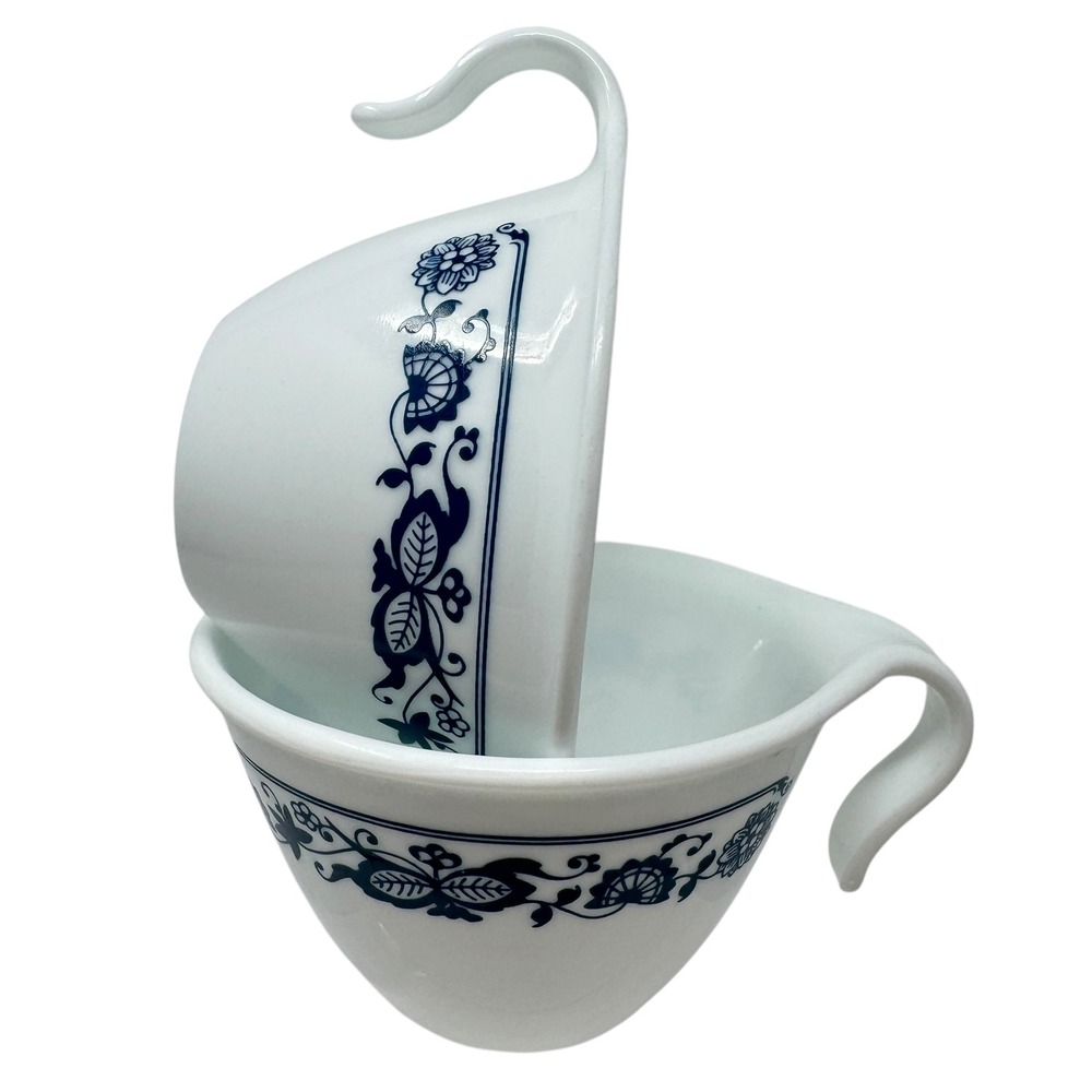 Vintage Corelle Old Town Blue Soup Cup Tea Coffee Bouillon Corning USA